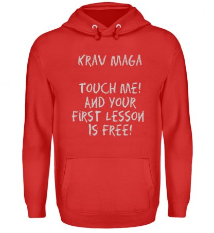 Krav Maga Touch me! And Your First.. - Unisex Kapuzenpullover Hoodie-1565