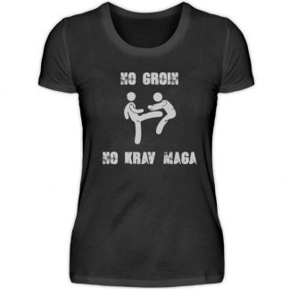 No Groin - No Krav Maga - Damenshirt-16