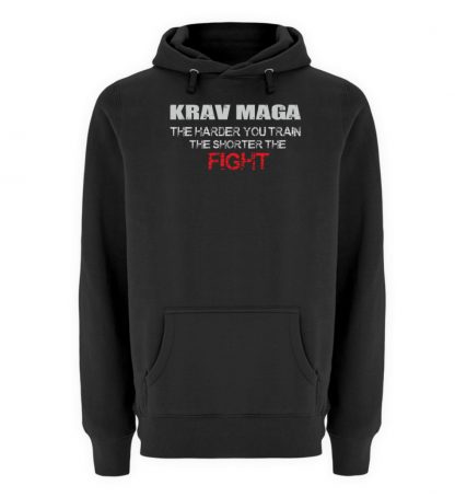 Krav Maga - The Harder You Train... - Unisex Premium Kapuzenpullover-16