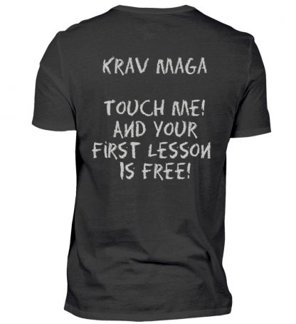 Krav Maga Touch me! And Your First.. - Herren Shirt-16