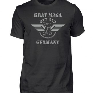 Krav Maga Touch me! And Your First.. - Herren Premiumshirt-16