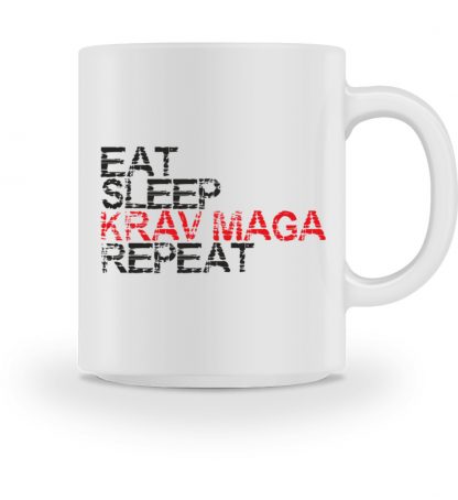 Eat, Sleep, Krav Maga, Repeat - Tasse-3