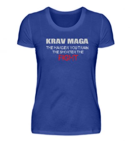 Krav Maga - The Harder You Train... - Damen Premiumshirt-27