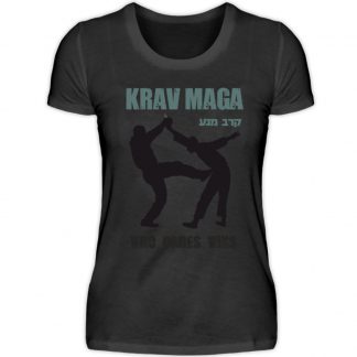 Krav Maga - Who Dares Wins - Damen Premiumshirt-16