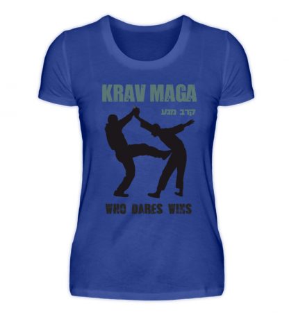 Krav Maga - Who Dares Wins - Damen Premiumshirt-27