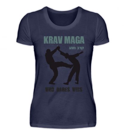 Krav Maga - Who Dares Wins - Damen Premiumshirt-198