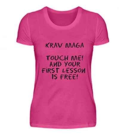 Krav Maga Touch me! And Your First.. - Damen Premiumshirt-28