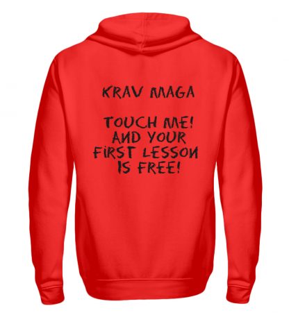 Krav Maga Touch me! And Your First.. - Zip-Hoodie-5761